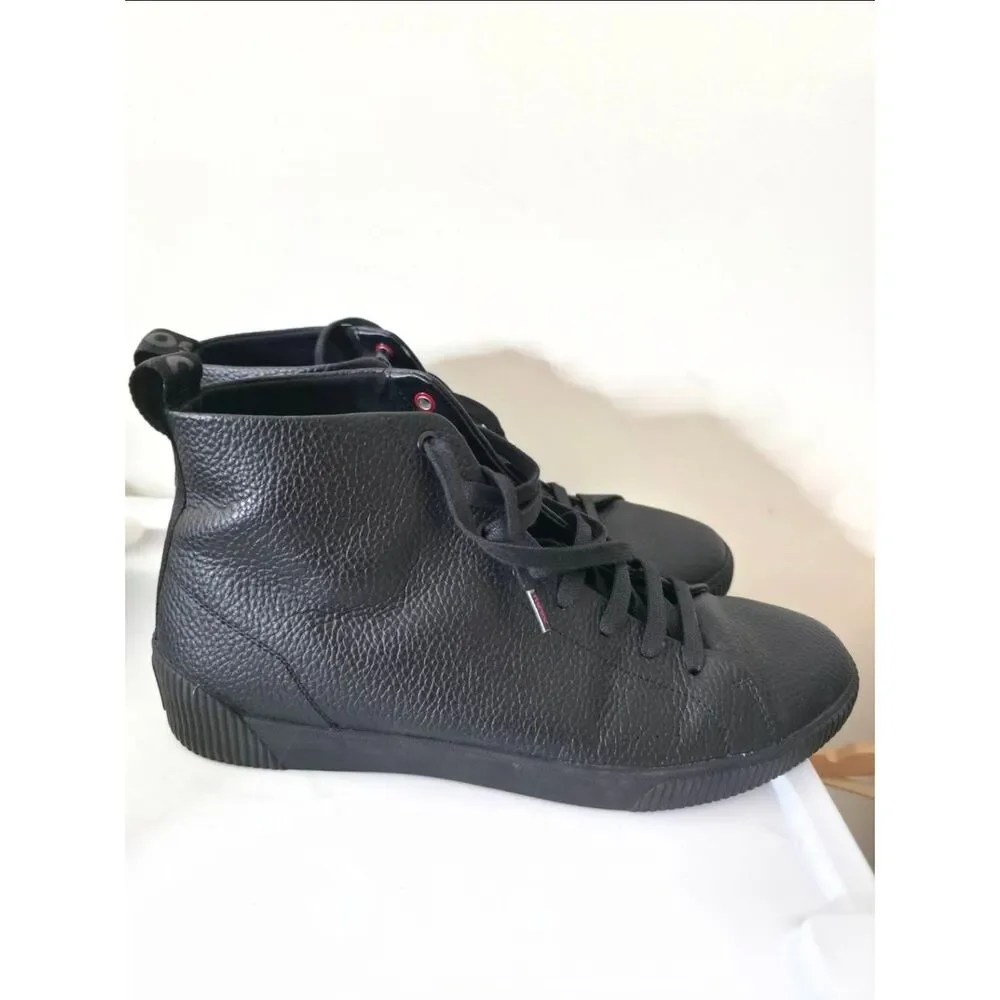 BOSS HUGO Zero Hito Leather Hight High Top Sneaker Men’s Size 11 US 44 E